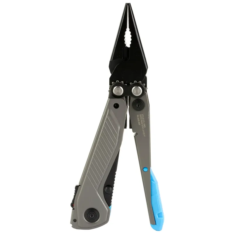 SOG FLASH MT Urban Grey with Cyan Accents