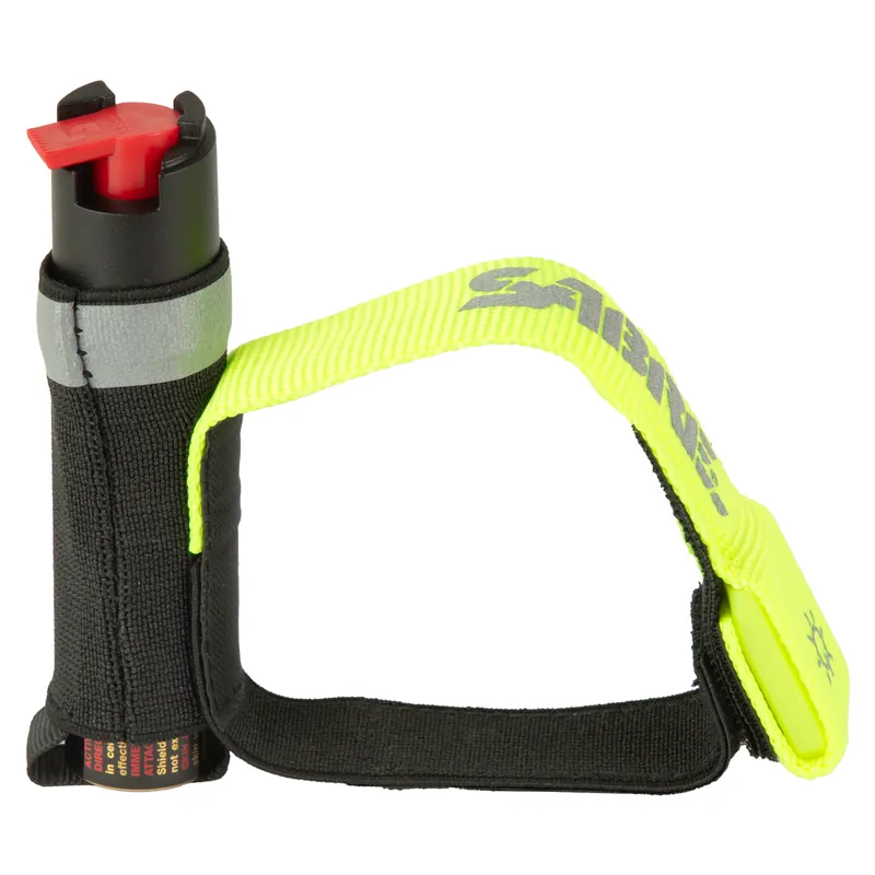 SABRE Runner Pepper Gel with LED Strap - Black
