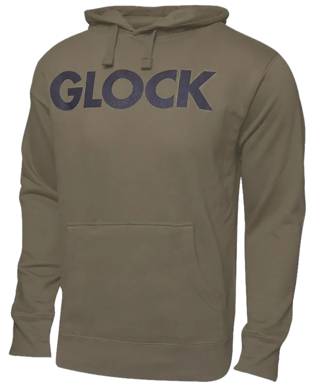 Glock AP95792 OD Green 3XL Traditional Hoodie - Durable Soft Fabric Long Sleeve