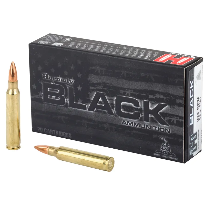 HRNDY BLACK 223REM 62GR FMJ Ammunition - 20 Rounds/200 Rounds