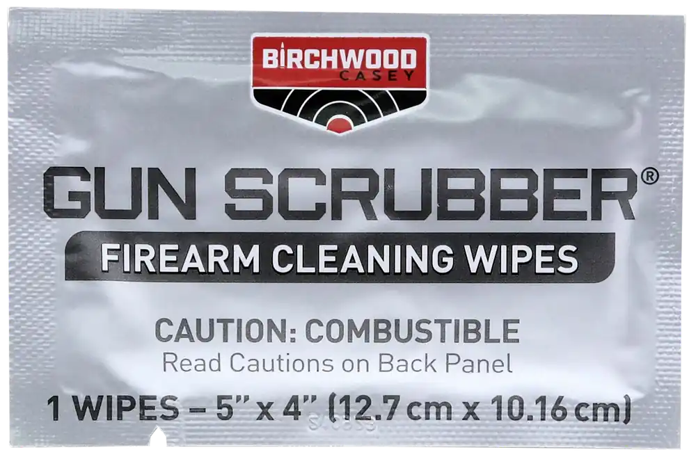Birchwood Casey Gun Scrubber Wipes - Pack of 12