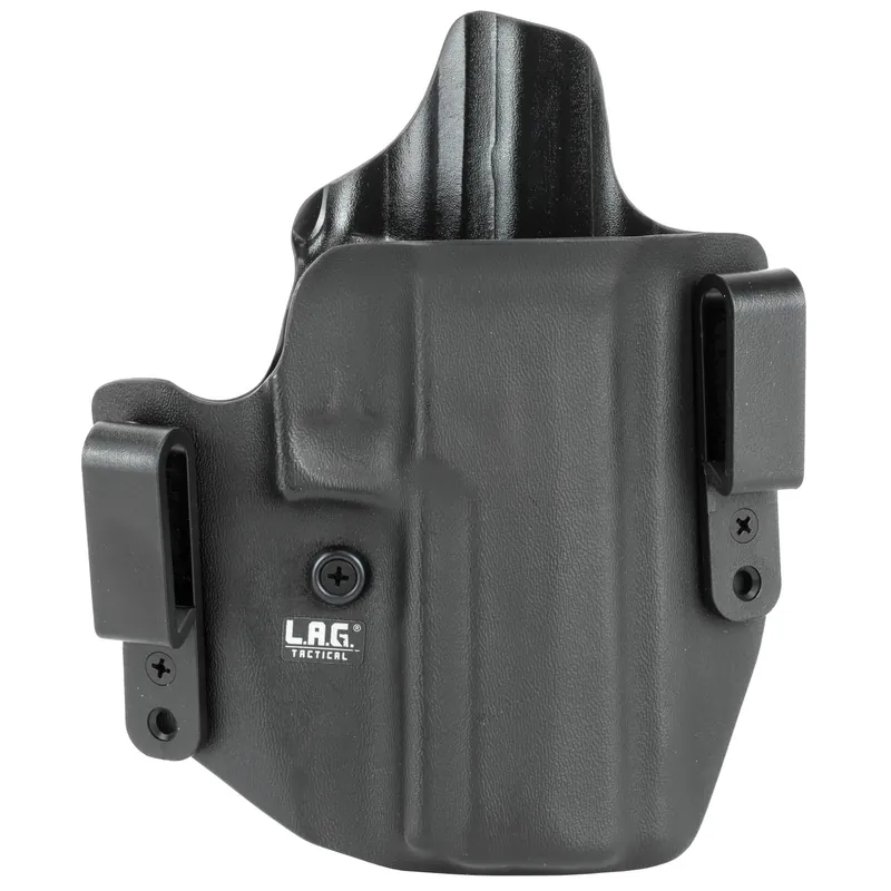 LAG DFNDR SIG P320F Holster - OWB/IWB Black Right Handed