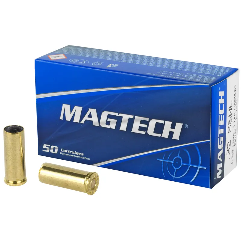 MAGTECH 32 S&W Long 98 Grain Ammunition - 50 Rounds/1000 Rounds