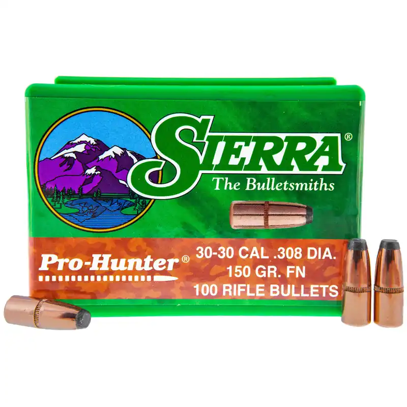 Sierra Pro Hunter 30-30 150gr Bullets - 100 Count