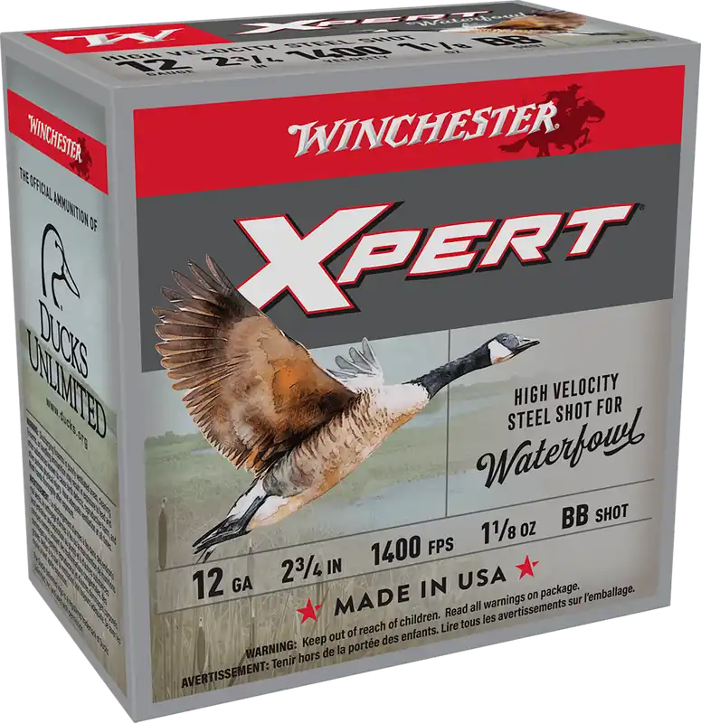 Winchester Super X Xpert High Velocity 12 Gauge BB Shot Ammo - 25 Rounds per Box