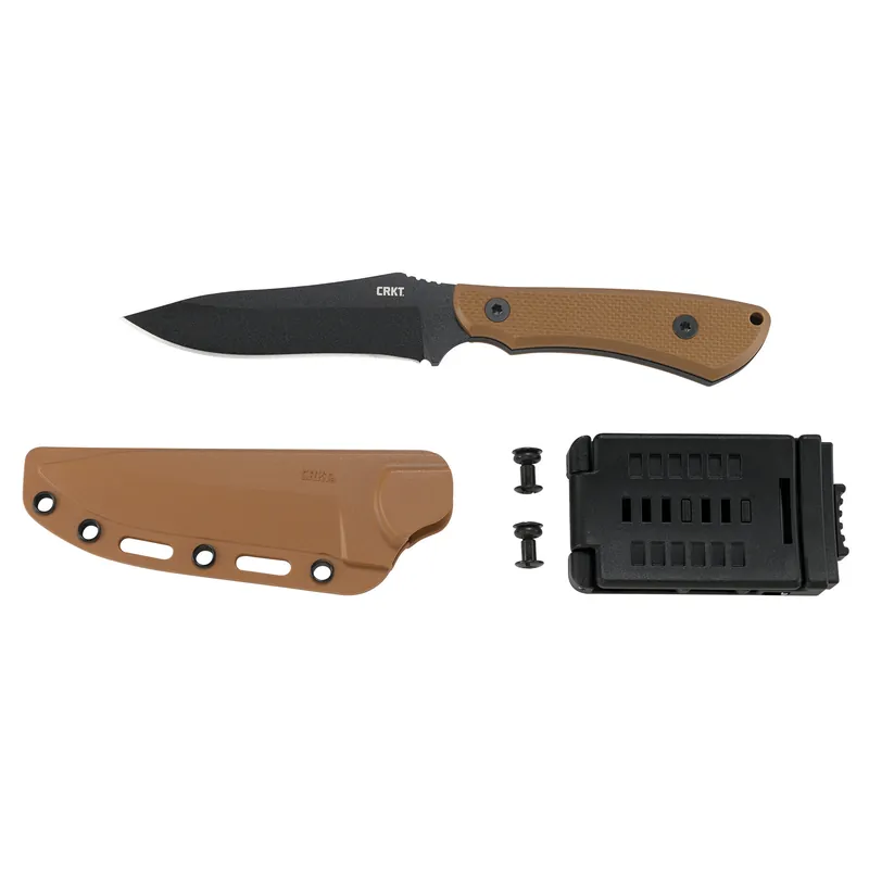 CRKT Ramadi Coyote Brown 4.37" Plain Edge Knife