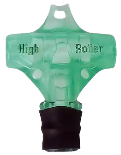Primos 838 High Roller Duck Call: Mallard, Pintail, Teal, Widgeon Sounds in Green Polycarbonate