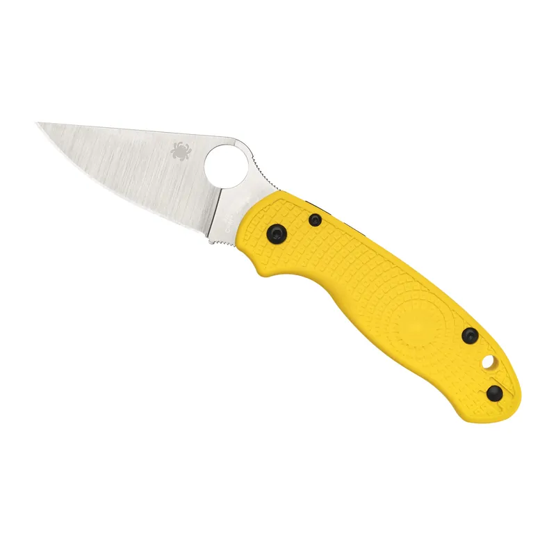 Spyderco Para 3 LW Yellow Magnacut Knife