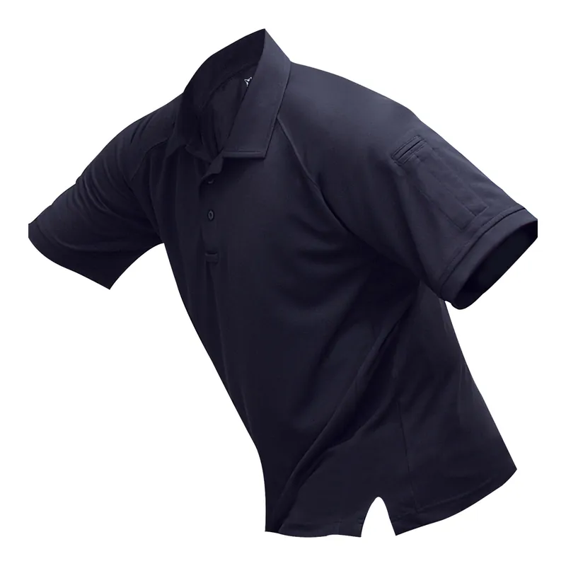 VERTX Coldblack Short Sleeve Polo Navy Extra Small