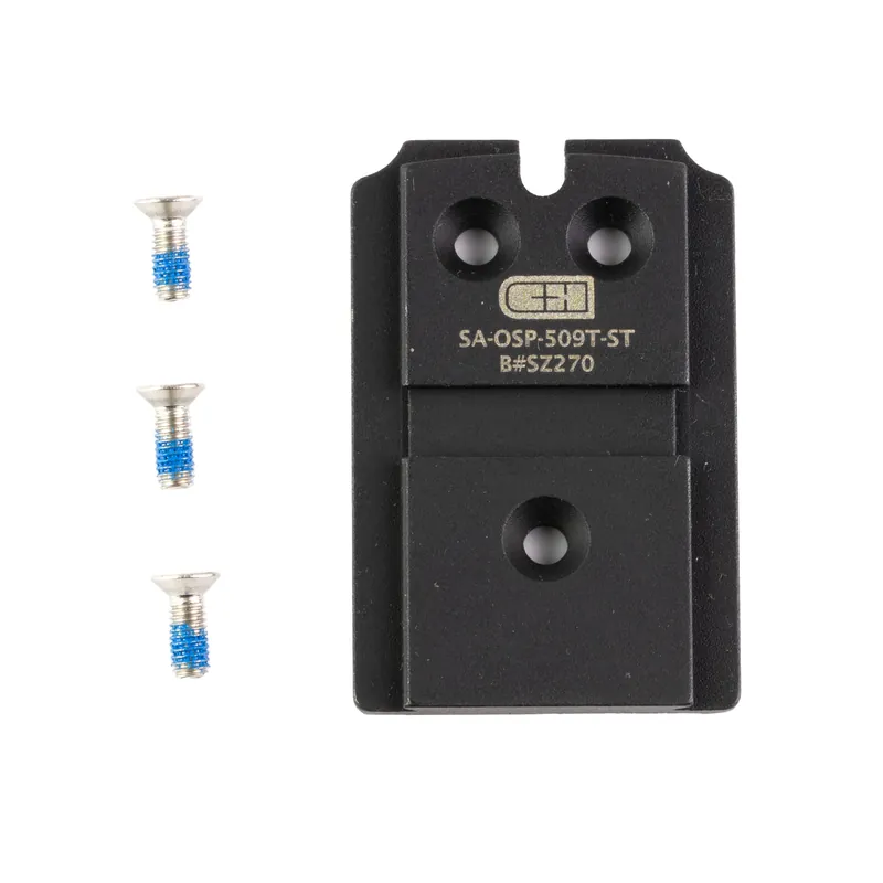 C&H Precision XDM OSP to Holosun 509T Steel Adapter Plate