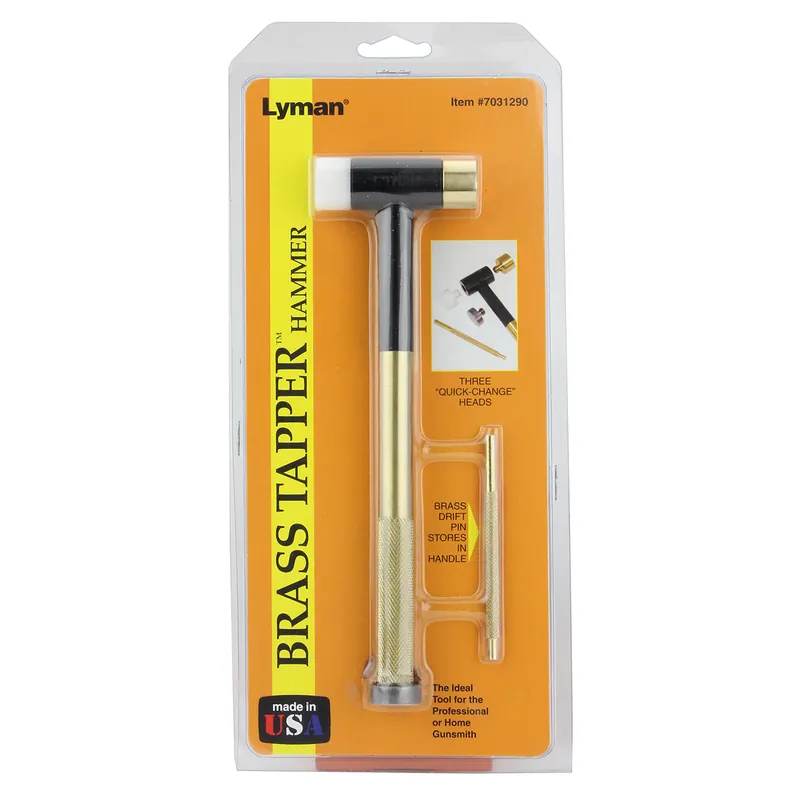 Lyman Brass Tapper Hammer: Precision Tool for Gunsmithing and Maintenance