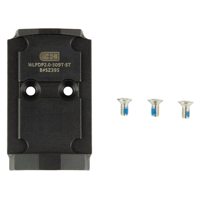 C&H Precision Weapon Light Adapter for Walther PDP 2.0 to 509T Steel