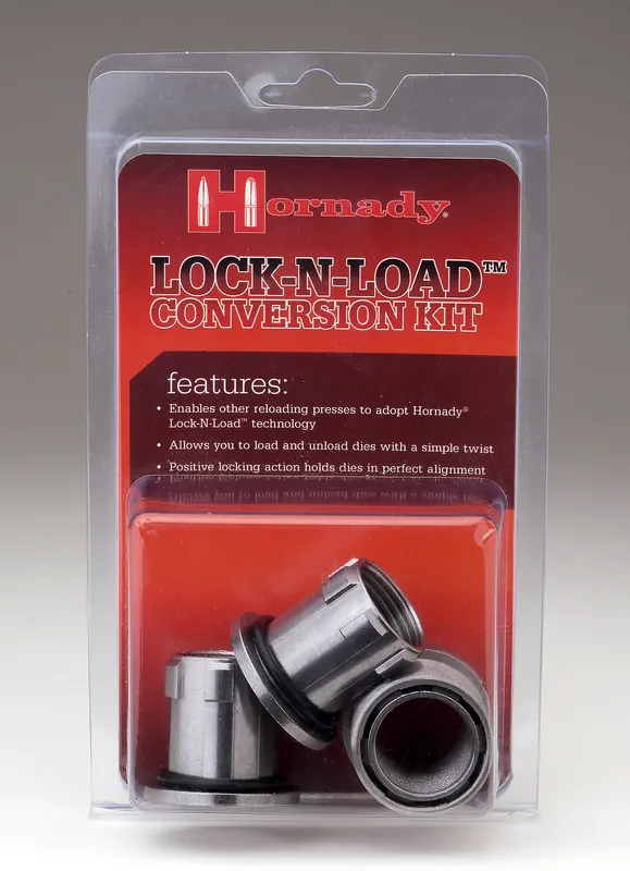 Hornady Lock-N-Load Multi Caliber Conversion Kit - Silver Steel