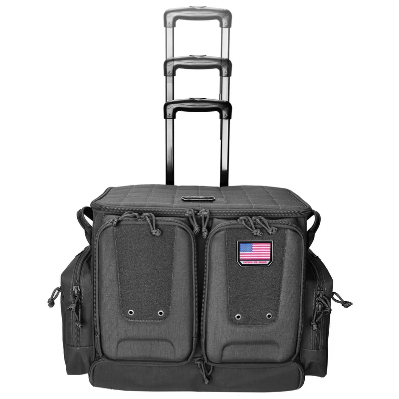 GPS TAC Rolling Range Bag - Black