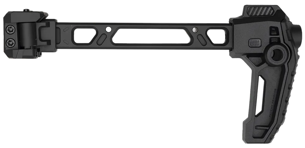 Strike Industries FSADUAL Dual Folding Stock & Brace, Black, 9.44" Overall Length