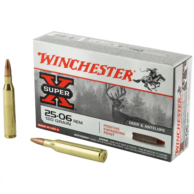 Winchester Super-X Power-Point 2506 Remington 120 Grain 20 Rounds/200 Rounds
