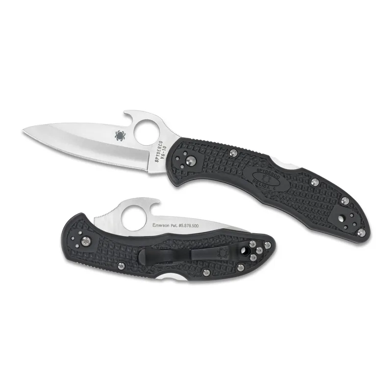 SPYDERCO DELICA4 WITH EMERSON OPENER: A COMPACT EDC KNIFE