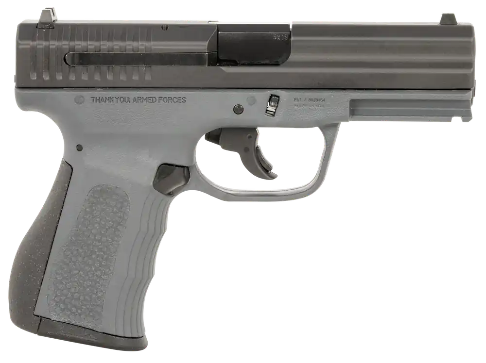 FMK G9C1G2PSSCM 9mm 10-Round Dark Gray CA/MA Compliant