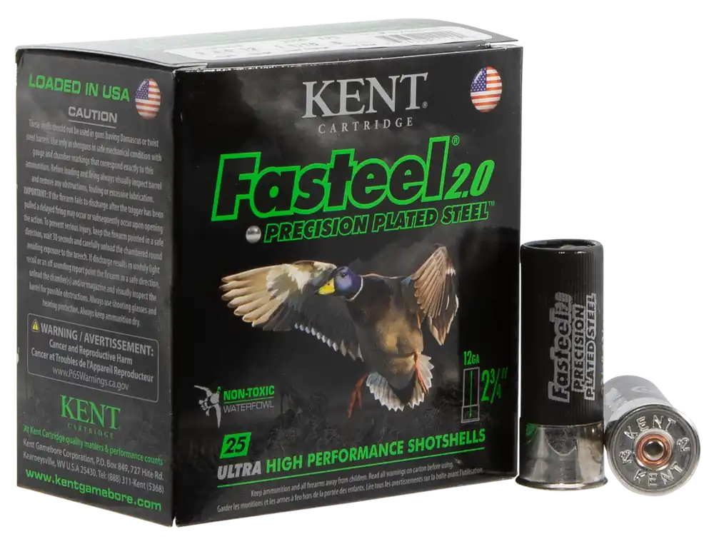 Kent Cartridge Fasteel 2.0 12 Gauge 6 Shot 25/Box