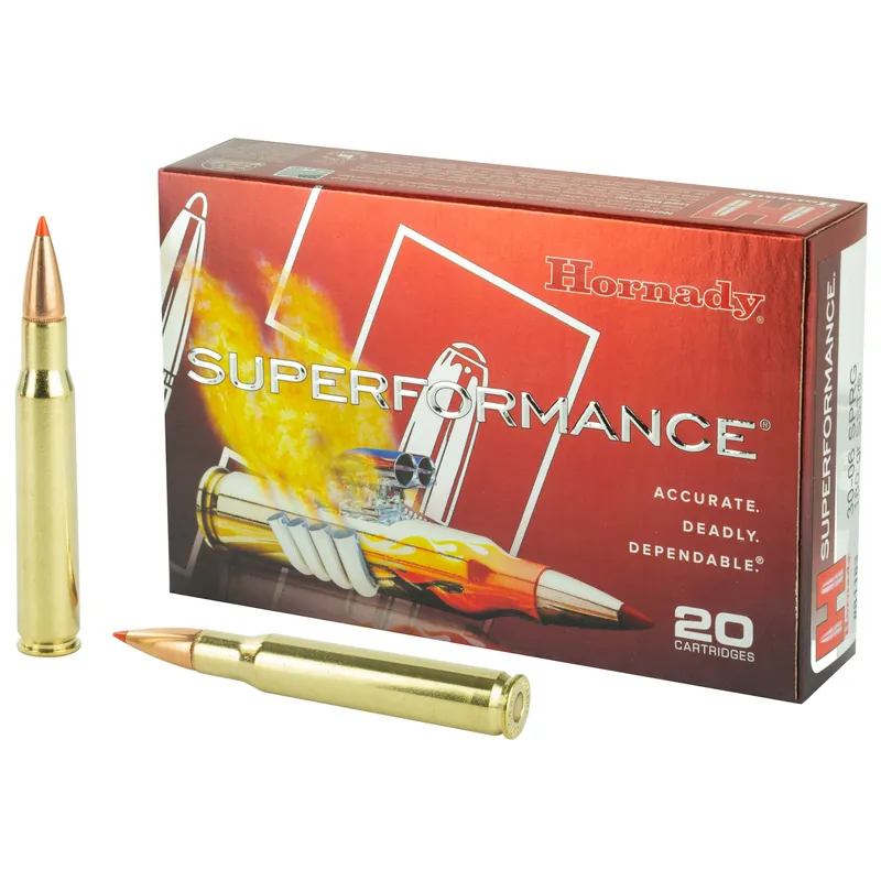 Hornady Superformance 3006 180 Grain SST Ammunition - 20 Rounds/200 Rounds