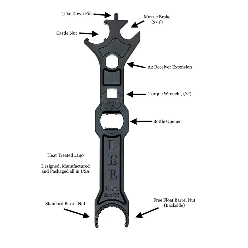 LBE AR15 Armorer's Tool Black