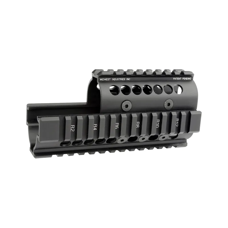 Midwest AK47/74 Quad Rail Black