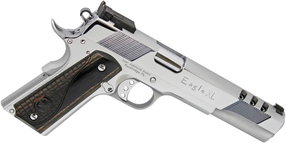 Iver Johnson Eagle XL Deluxe .45 ACP 6" Ported Barrel Pistol with Walnut Grips