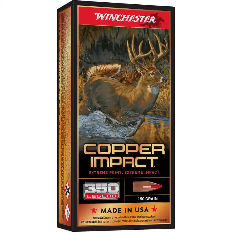 Winchester Deer XP Copper 350 Legend 150 Grain 20 Rounds
