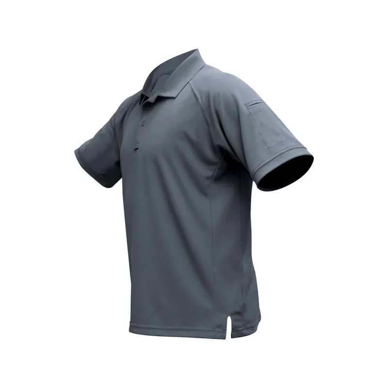 VERTX Coldblack Short Sleeve Polo Grey 2XL