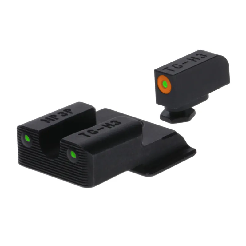 TRUGLO Tritium Pro Night Sights for Smith & Wesson EZ 380 - Orange Front
