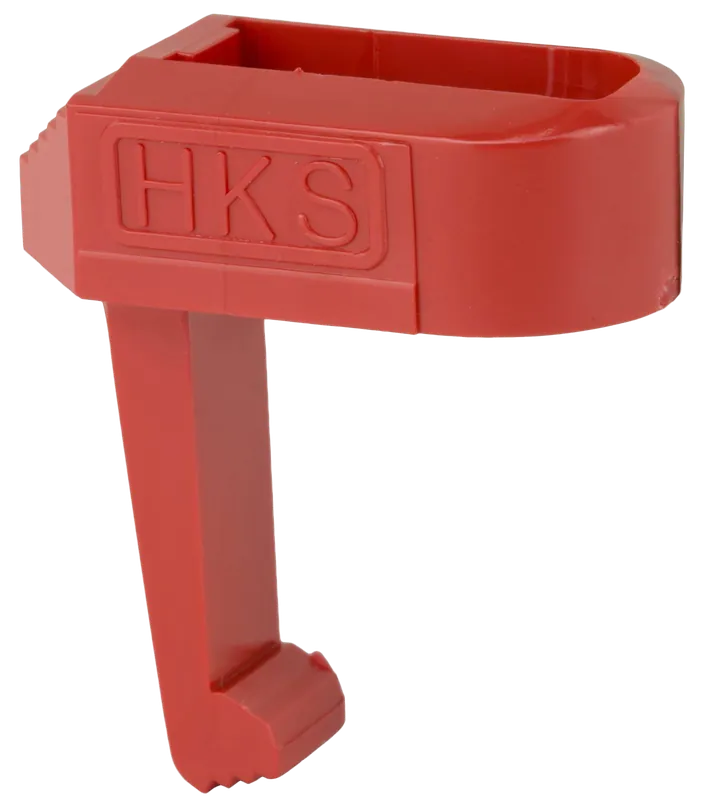 HKS 22S Speed Loader for .22 LR S&W Models 41, 422, 622, 2213, 2214 - Red Plastic