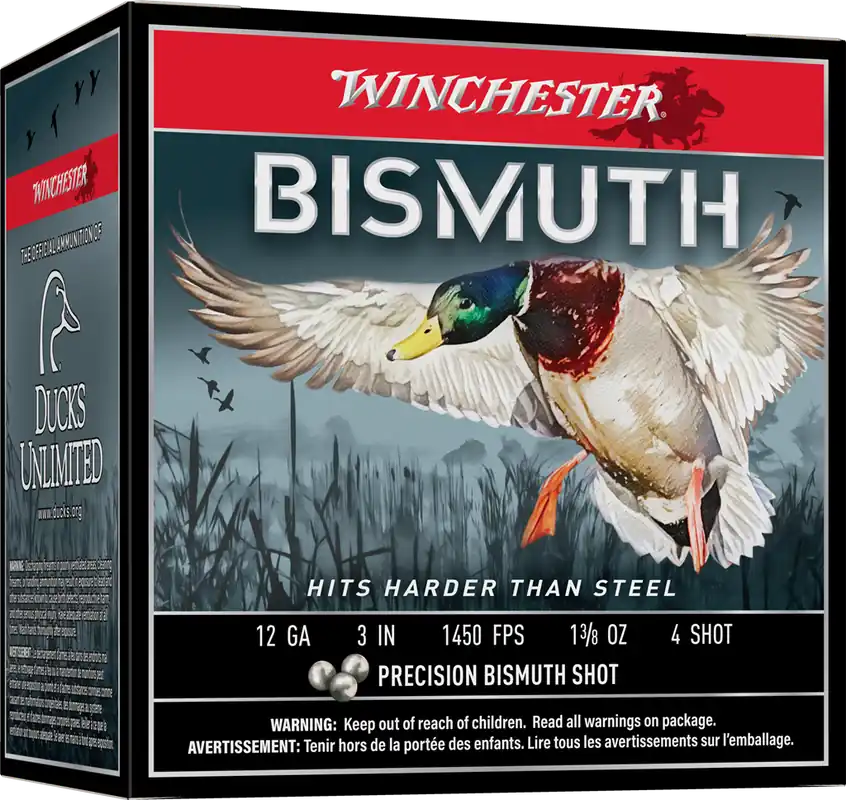 Winchester 12 Gauge Bismuth 4 Shot Ammo - 25/Box