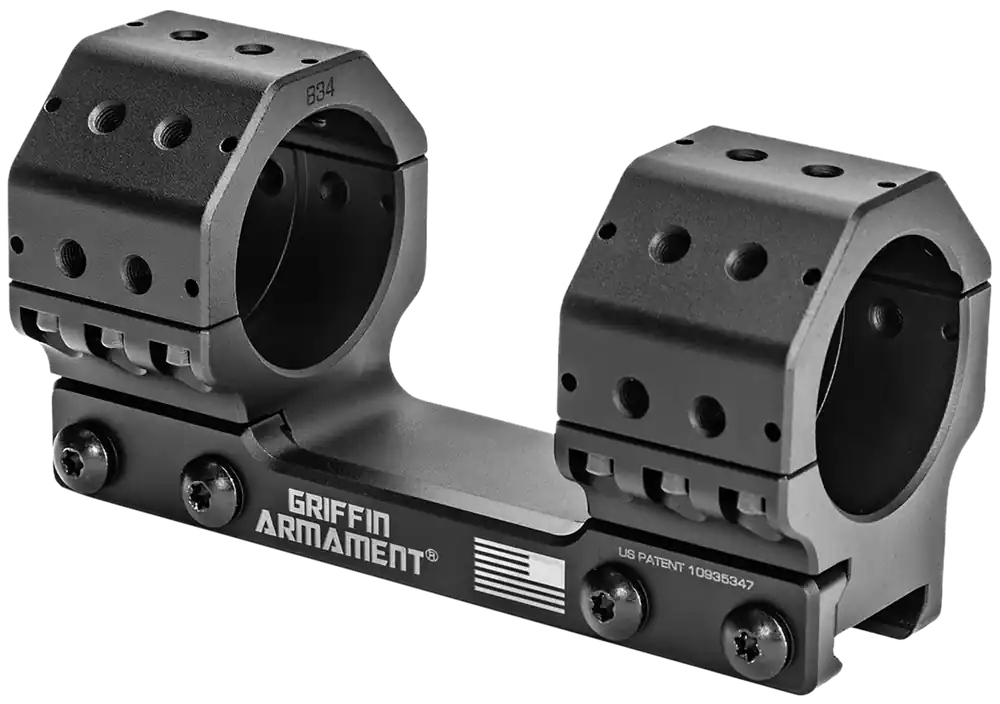 Griffin Armament GPM 34mm Scope Mount/Ring Combo - Black