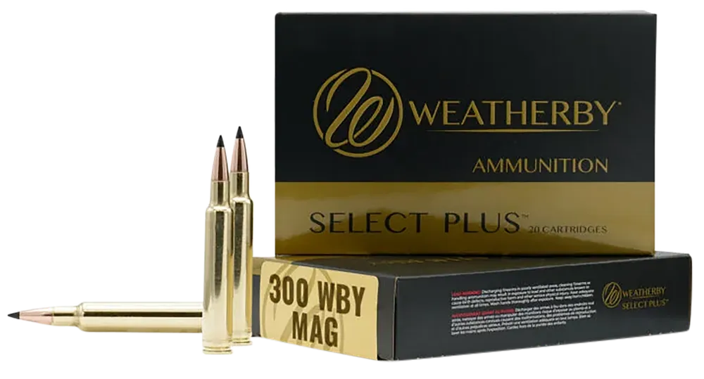 Weatherby Select Plus .300 Wby Mag 200gr Hornady ELD-X Ammo - 20 Rounds