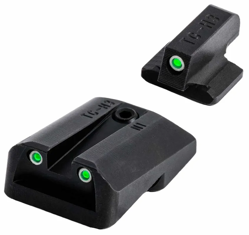 TruGlo TGTG231N2 Tritium Night Sights - Black with Green Tritium Front and Rear Sights