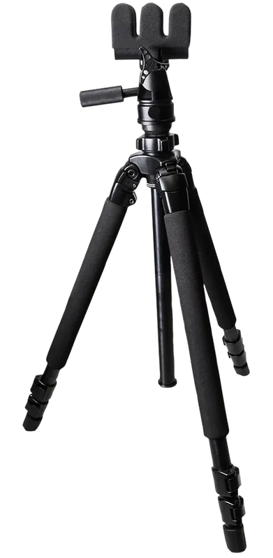 KOPF Jager KJ85001K K700 AMT Aluminum Tripod with Black Finish, Pivoting Reaper Grip, 360° Pan & 3-Level Leg Extensions