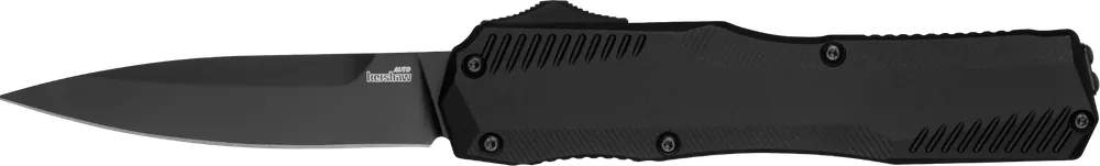 Kershaw 9000BLK Livewire OTF Automatic Knife with Black DLC MagnaCut Blade and Anodized Aluminum Handle