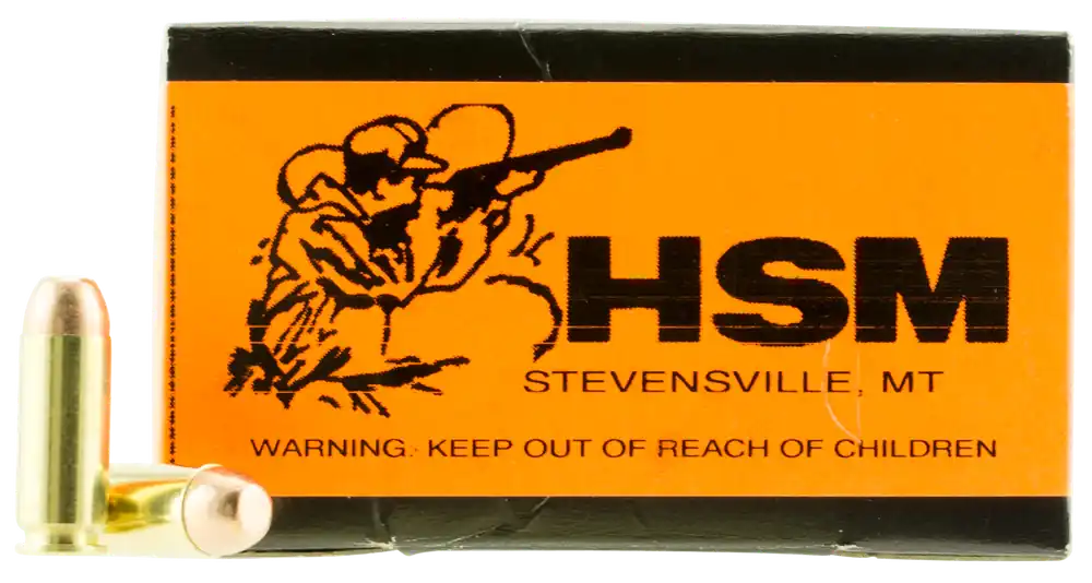 HSM 10MM2N 10mm Auto 180gr FMJ Training Ammo - 50 Rounds/Box, 20 Boxes/Case