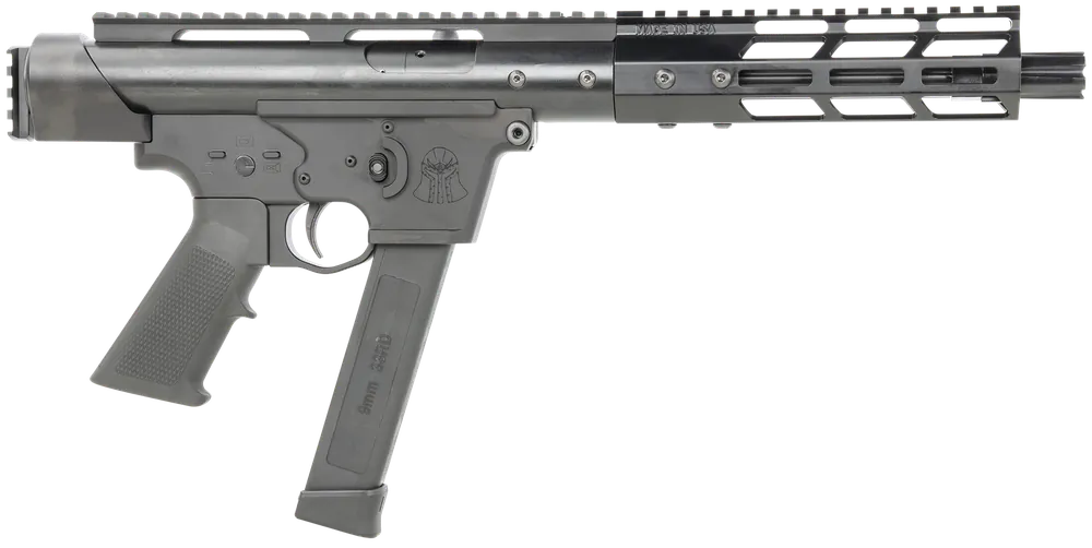 Tactical Superiority SIA-TAC09-085 Tac-9 9mm Luger with 8.50" Barrel and Black Anodized Finish