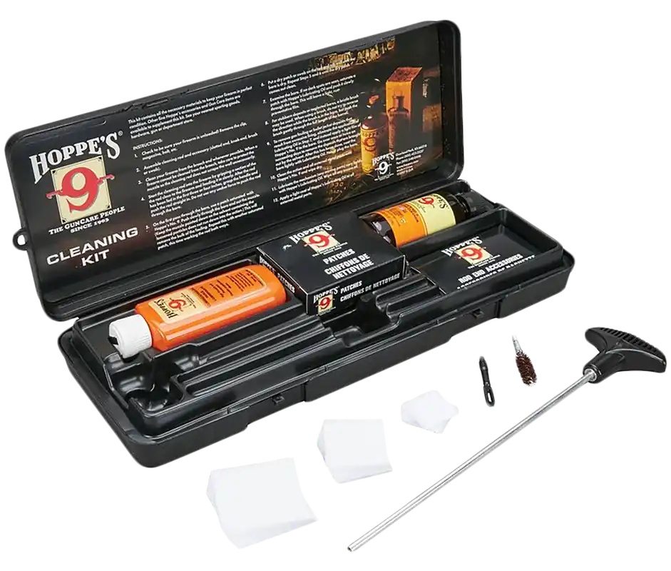 Hoppe's All-Caliber Pistol Cleaning Kit with Storage Box