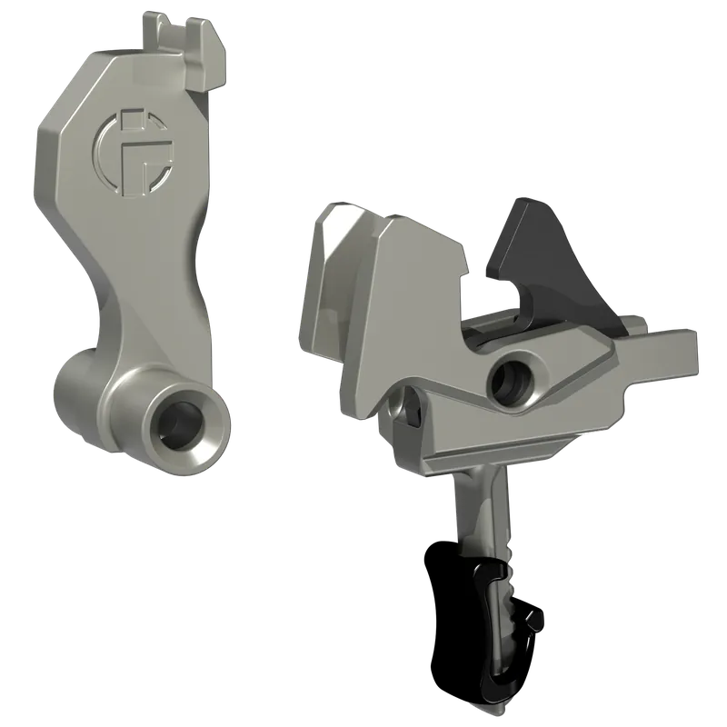 Hiperfire XAKM3: Flat Trigger with 2 lbs Draw Weight & Nickel Boron Finish for AK-Platform