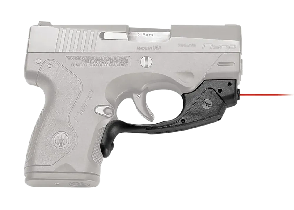 Crimson Trace LG-483 Laserguard Black Red Laser for Beretta Nano