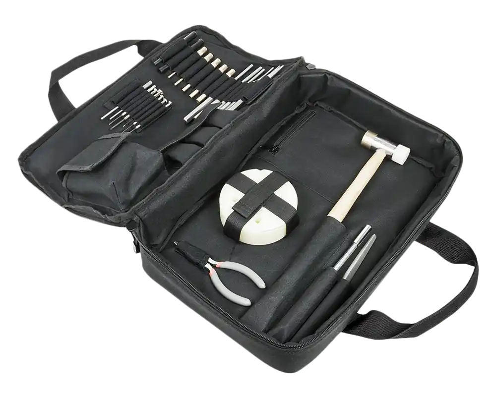 NcStar TGSETK Essential Gunsmith Tool Kit - Black, Multi-Piece Set