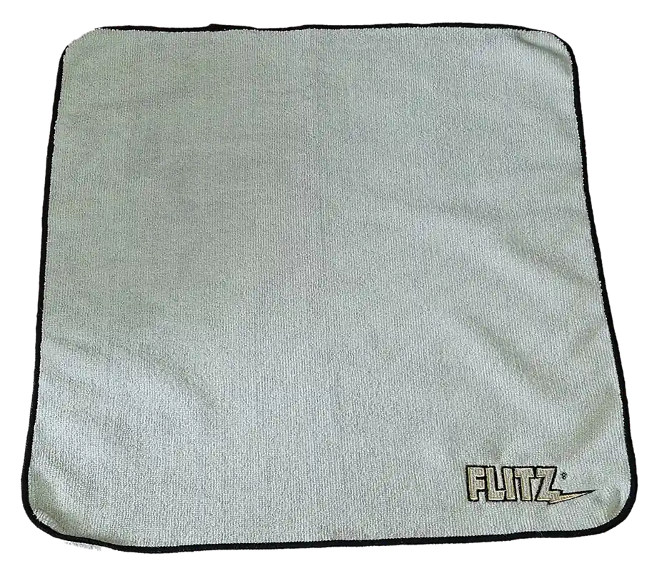 Flitz MC200 Premium Microfiber Cloth - Washable & Reusable, 16" x 16", Lasts 500 Uses