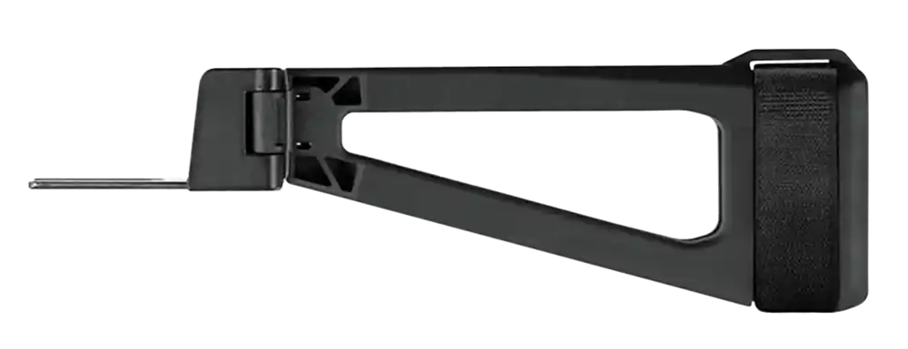 SB Tactical AKTF01SB Left Side Folding Brace for AK-47/AK-74, 11.75" OAL, Nylon Strap