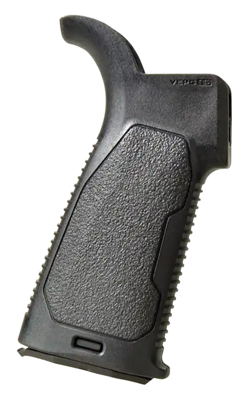 Strike Industries AR-Platform Viper Enhanced Pistol Grip, Black Polymer, 15° Angle