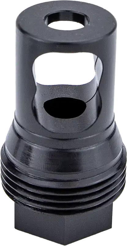 Kgm Suppressors A-TMB-S-3M SR25 Taper Muzzle Brake - Black Nitride Steel, 3/4"x24 Threads