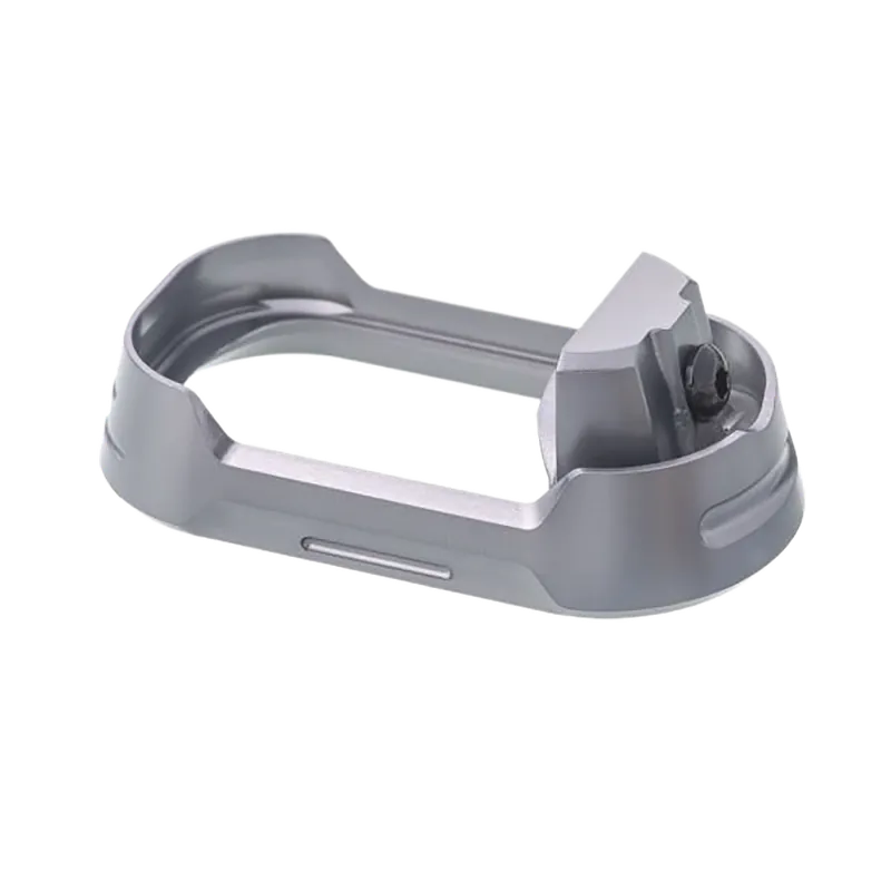 Tyrant CNC Grey Aluminum Magwell for Glock 19 Gen 3-4