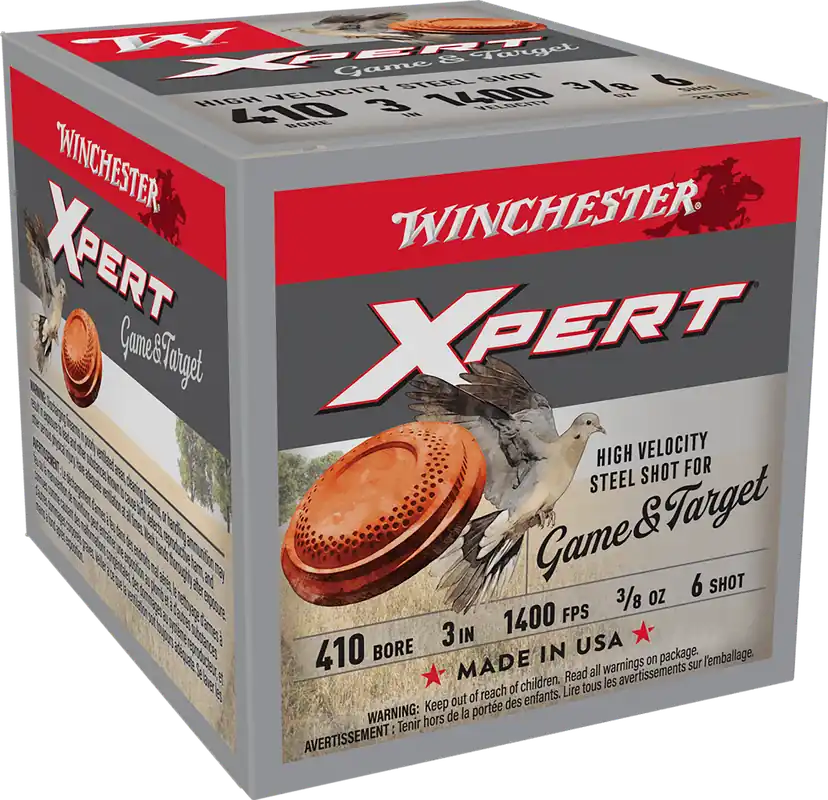Winchester Super X Xpert High Velocity .410 Gauge 3" 6 Shot Ammo - 25/Box