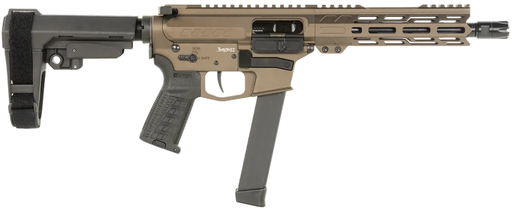 CMMG Banshee MKGS 9mm 8" Midnight Bronze 99A520F-MB
